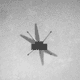 An image of Ingenuity’s shadow taken by the helicopter on July 5, 2021.